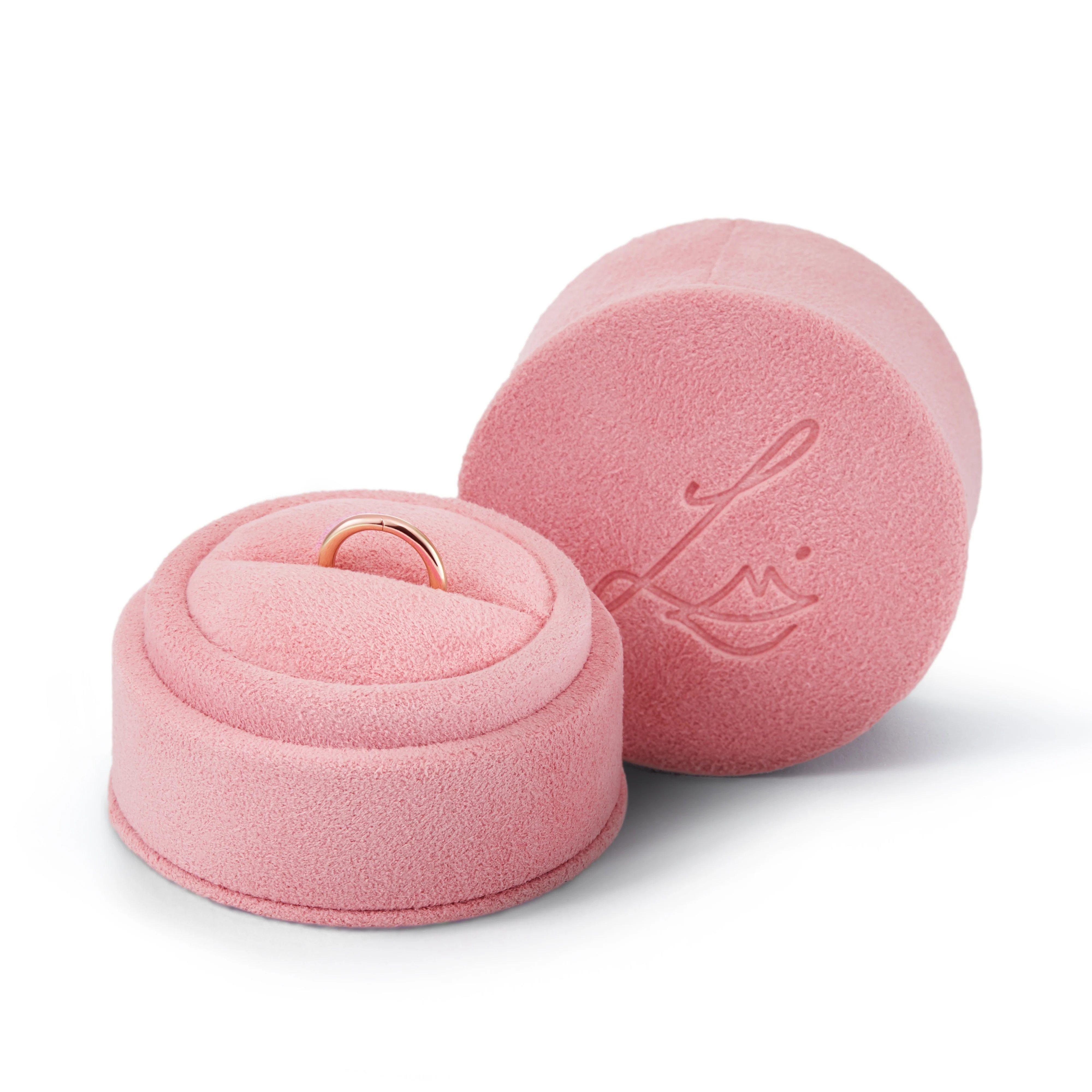 Small Hoop (Solid 18ct Rose Gold) - Image 3