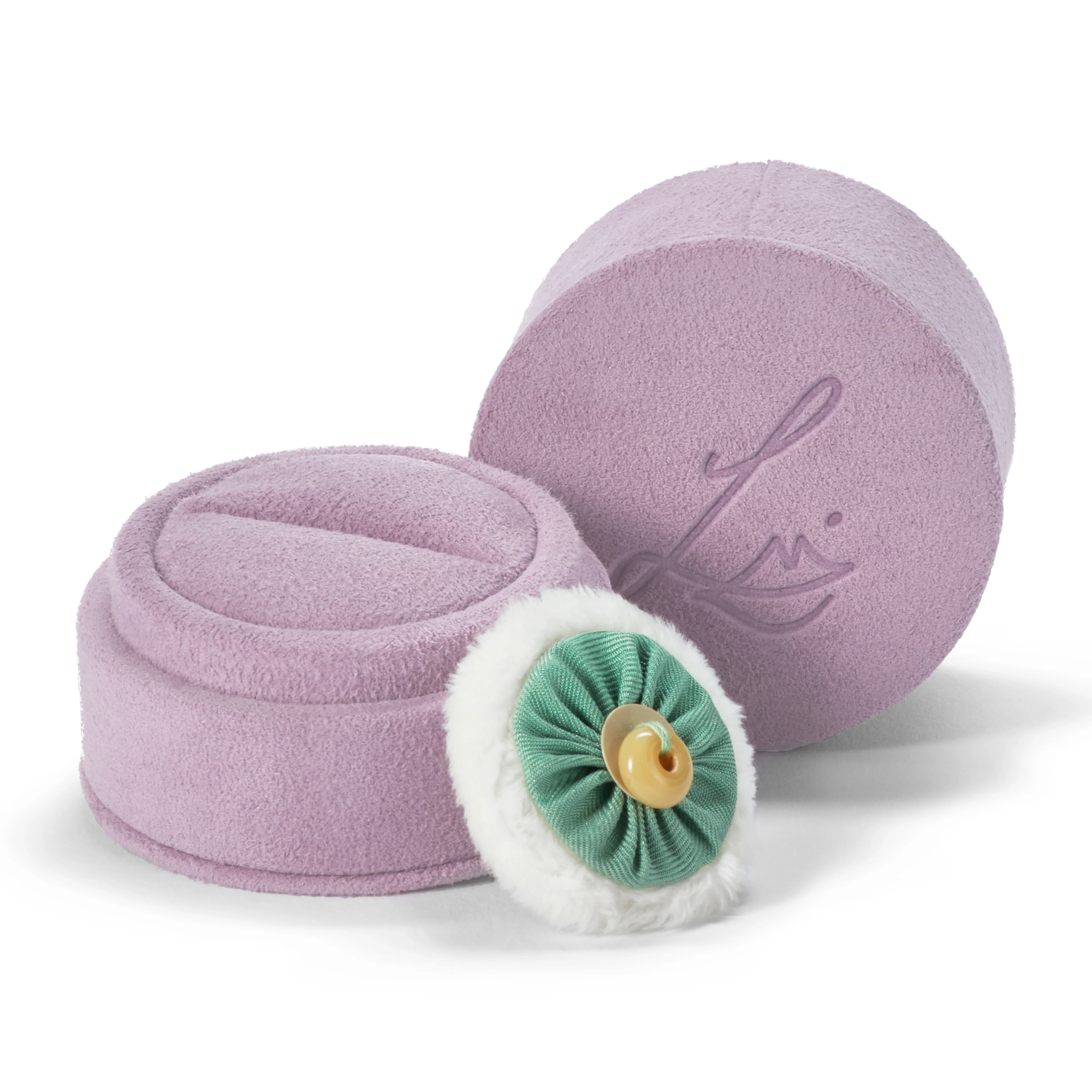 The Grace (Cushion Cut Blue Topaz in Solid 18ct White Gold) - Image 3